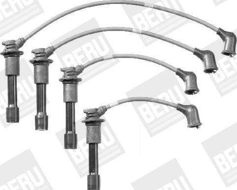BERU ZEF1360 - Комплект проводів запалювання autozip.com.ua