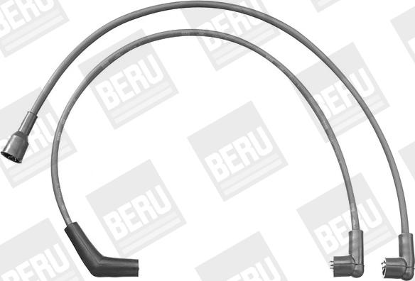 BERU ZEF1214 - Комплект проводів запалювання autozip.com.ua