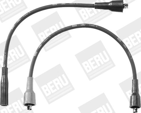 BERU ZEF757 - Комплект проводів запалювання autozip.com.ua