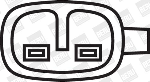 BERU ZS052 - Котушка запалювання autozip.com.ua