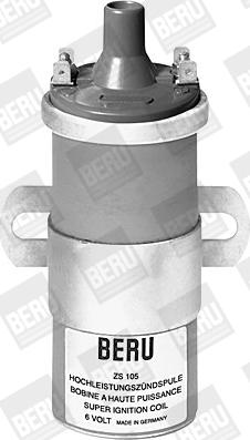 BERU ZS105 - Котушка запалювання autozip.com.ua