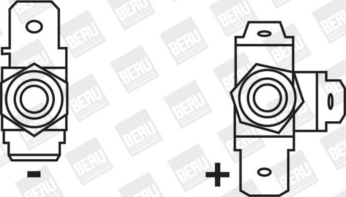 BERU ZS124 - Котушка запалювання autozip.com.ua