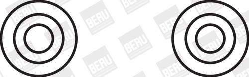 BERU ZS355 - Котушка запалювання autozip.com.ua