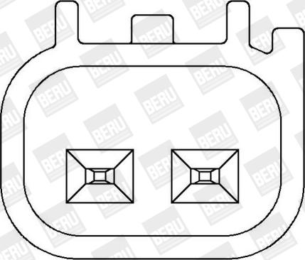 BERU ZS408 - Котушка запалювання autozip.com.ua
