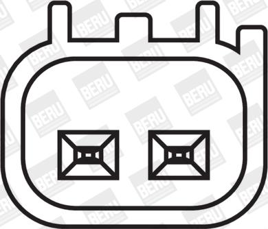 BERU ZS408 - Котушка запалювання autozip.com.ua