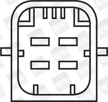 BERU ZS381 - Котушка запалювання autozip.com.ua