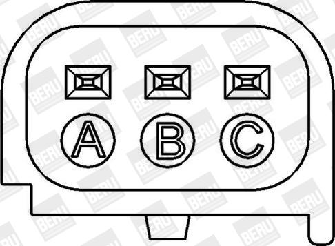 BERU ZS387 - Котушка запалювання autozip.com.ua