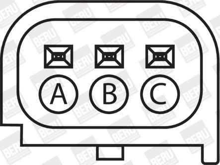 BERU ZS387 - Котушка запалювання autozip.com.ua
