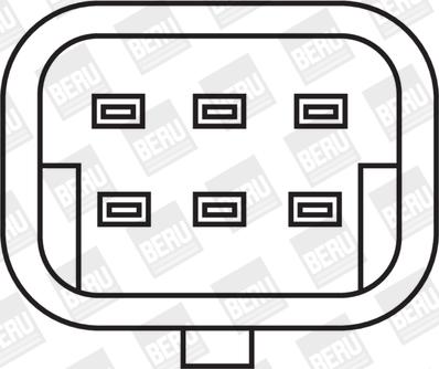 BERU ZS259 - Котушка запалювання autozip.com.ua