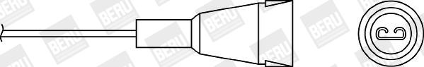 BERU by DRiV OZU024 - Лямбда-зонд, датчик кисню autozip.com.ua