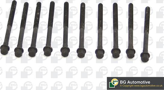 BGA BK6354 - Комплект болтів головки циліндрів autozip.com.ua