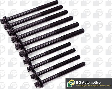BGA BK3371 - Комплект болтів головки циліндрів autozip.com.ua