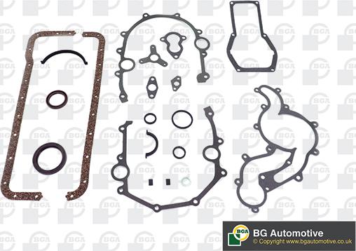 BGA CK5338 - Комплект прокладок, блок-картер двигуна autozip.com.ua