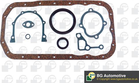 BGA CK0385 - Комплект прокладок, блок-картер двигуна autozip.com.ua