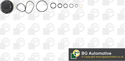 BGA CK1503 - Комплект прокладок, блок-картер двигуна autozip.com.ua