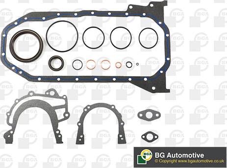 BGA CK1340 - Комплект прокладок, блок-картер двигуна autozip.com.ua