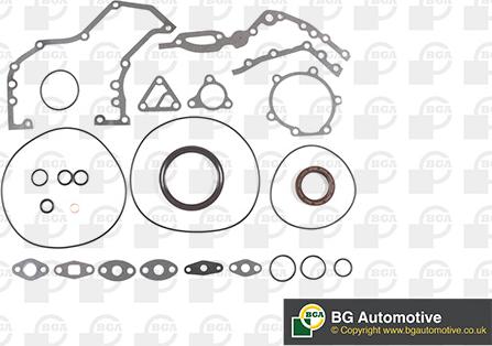 BGA CK1371 - Комплект прокладок, блок-картер двигуна autozip.com.ua