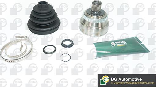 BGA CV0116A - Шарнірний комплект, ШРУС, приводний вал autozip.com.ua