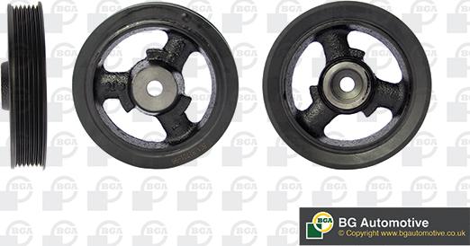 BGA DP5900 - Ремінний шків, колінчастий вал autozip.com.ua