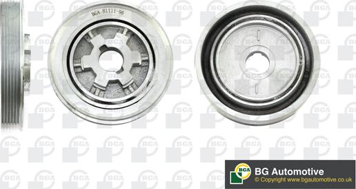 BGA DP8051 - Ремінний шків, колінчастий вал autozip.com.ua
