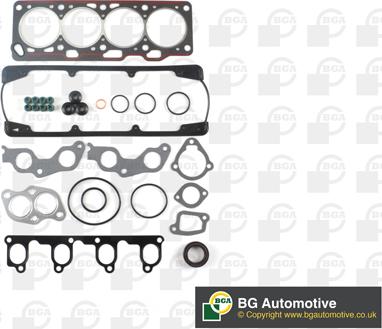 BGA HK9340 - Комплект прокладок, головка циліндра autozip.com.ua