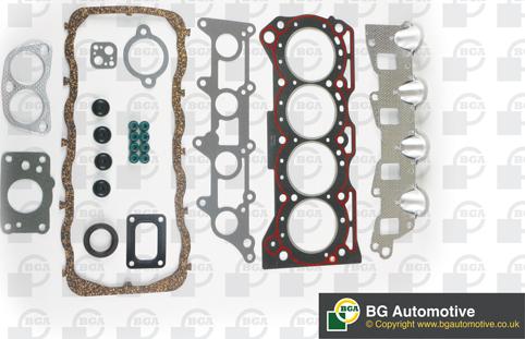 BGA HK9343 - Комплект прокладок, головка циліндра autozip.com.ua