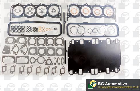 BGA HK9329 - Комплект прокладок, головка циліндра autozip.com.ua