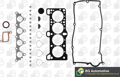 BGA HK5705 - Комплект прокладок, головка циліндра autozip.com.ua
