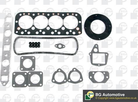 BGA HK6557 - Комплект прокладок, головка циліндра autozip.com.ua