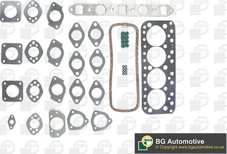 BGA HK6392 - Комплект прокладок, головка циліндра autozip.com.ua