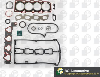 BGA HK0591 - Комплект прокладок, головка циліндра autozip.com.ua