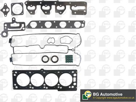 BGA HK0750 - Комплект прокладок, головка циліндра autozip.com.ua