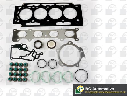 BGA HK1789 - Комплект прокладок, головка циліндра autozip.com.ua