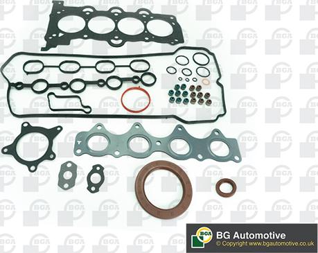 BGA HK27002 - Комплект прокладок, головка циліндра autozip.com.ua
