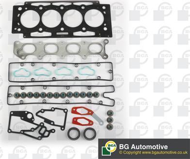 BGA HK7569 - Комплект прокладок, головка циліндра autozip.com.ua