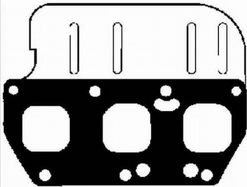 BGA MG7543 - Прокладка, випускний колектор autozip.com.ua