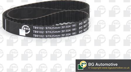 BGA TB9102 - Ремінь ГРМ autozip.com.ua