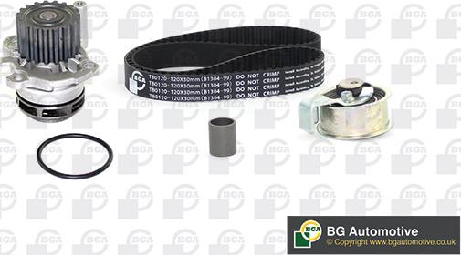 BGA TB0150CPK-1 - Водяний насос + комплект зубчатого ременя autozip.com.ua