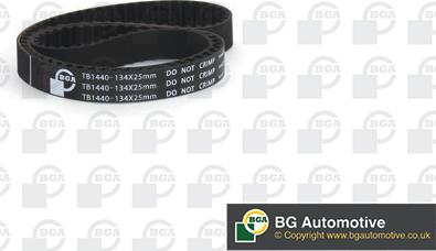 BGA TB1440 - Ремінь ГРМ autozip.com.ua