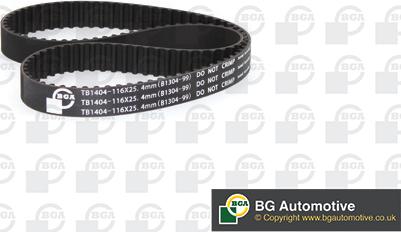 BGA TB1404 - Ремінь ГРМ autozip.com.ua