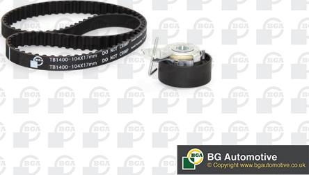 BGA TB1400K - Комплект ременя ГРМ autozip.com.ua