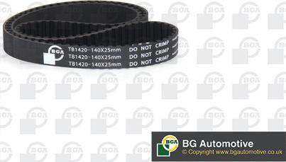 BGA TB1420 - Ремінь ГРМ autozip.com.ua