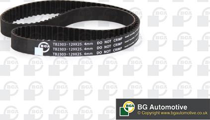 BGA TB2303 - Ремінь ГРМ autozip.com.ua