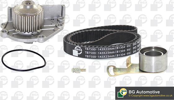 BGA TB7500CPK - Водяний насос + комплект зубчатого ременя autozip.com.ua