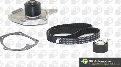 BGA TB7320CPK-1 - Водяний насос + комплект зубчатого ременя autozip.com.ua