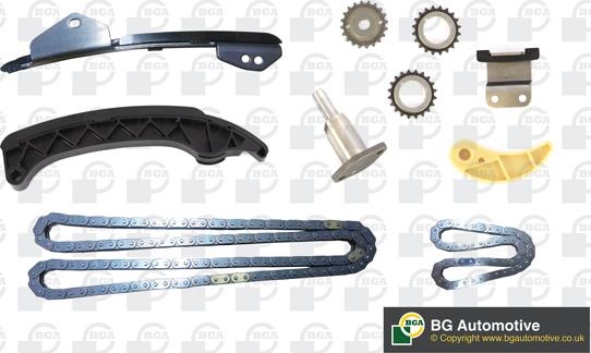 BGA TC9150FK - Комплект ланцюга приводу распредвала autozip.com.ua
