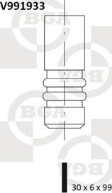 BGA V991933 - Впускний клапан autozip.com.ua