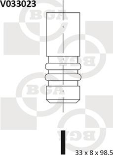 BGA V033023 - Випускний клапан autozip.com.ua