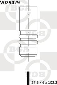 BGA V029429 - Випускний клапан autozip.com.ua
