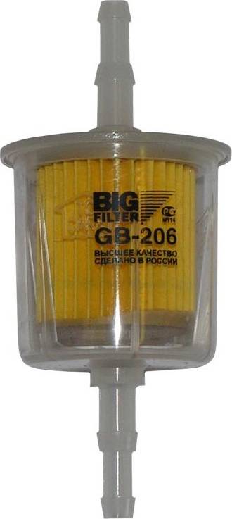 BIG Filter GB-206 BK - Паливний фільтр autozip.com.ua